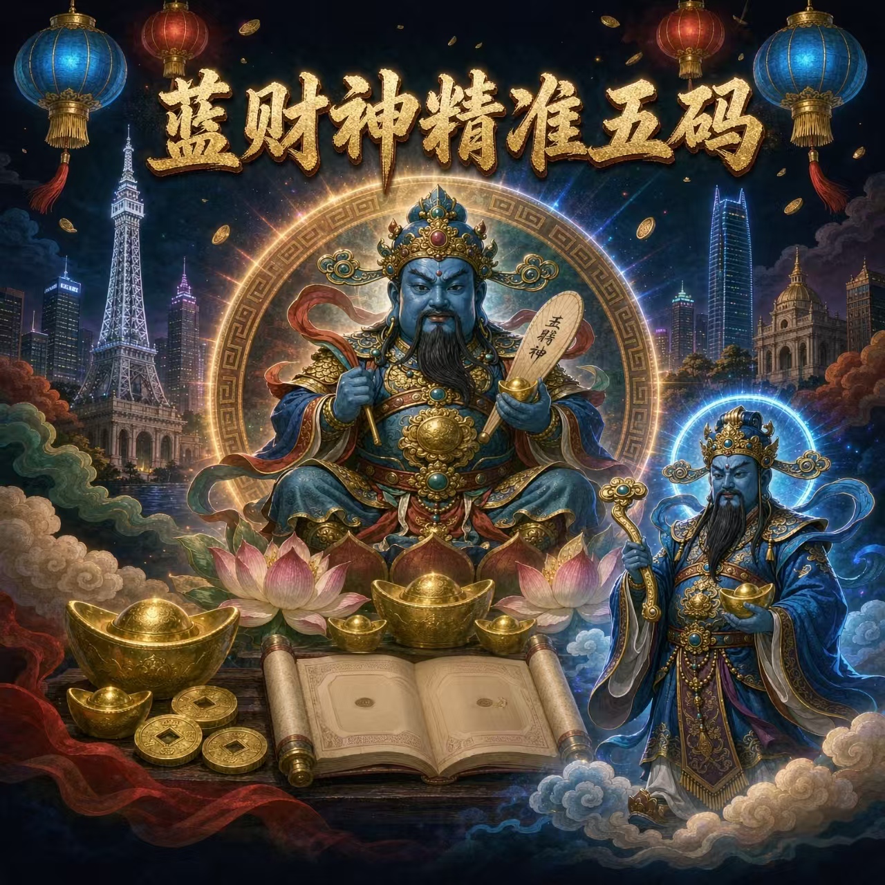 蓝财神精准五码第249期